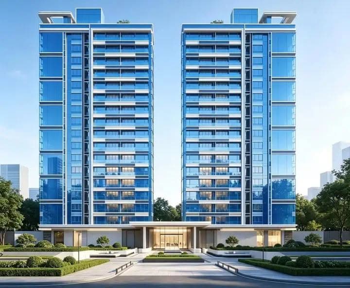 Modern Real Estate Tower by Rambira Engineering & Construction