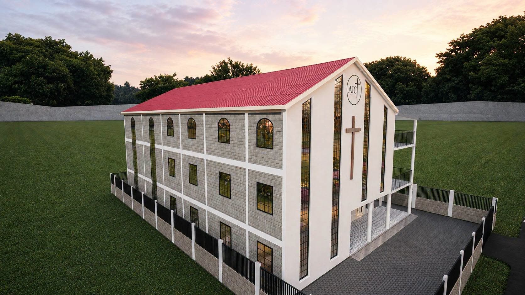 Proposed Construction of AIC church gallery image 1 of 5